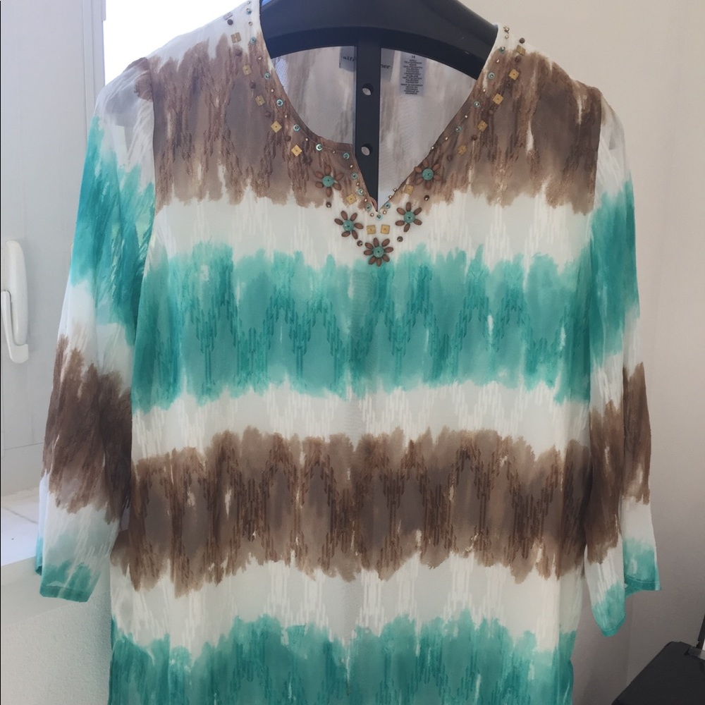 Alfred dunner Elegant women’slight, fresh  size L